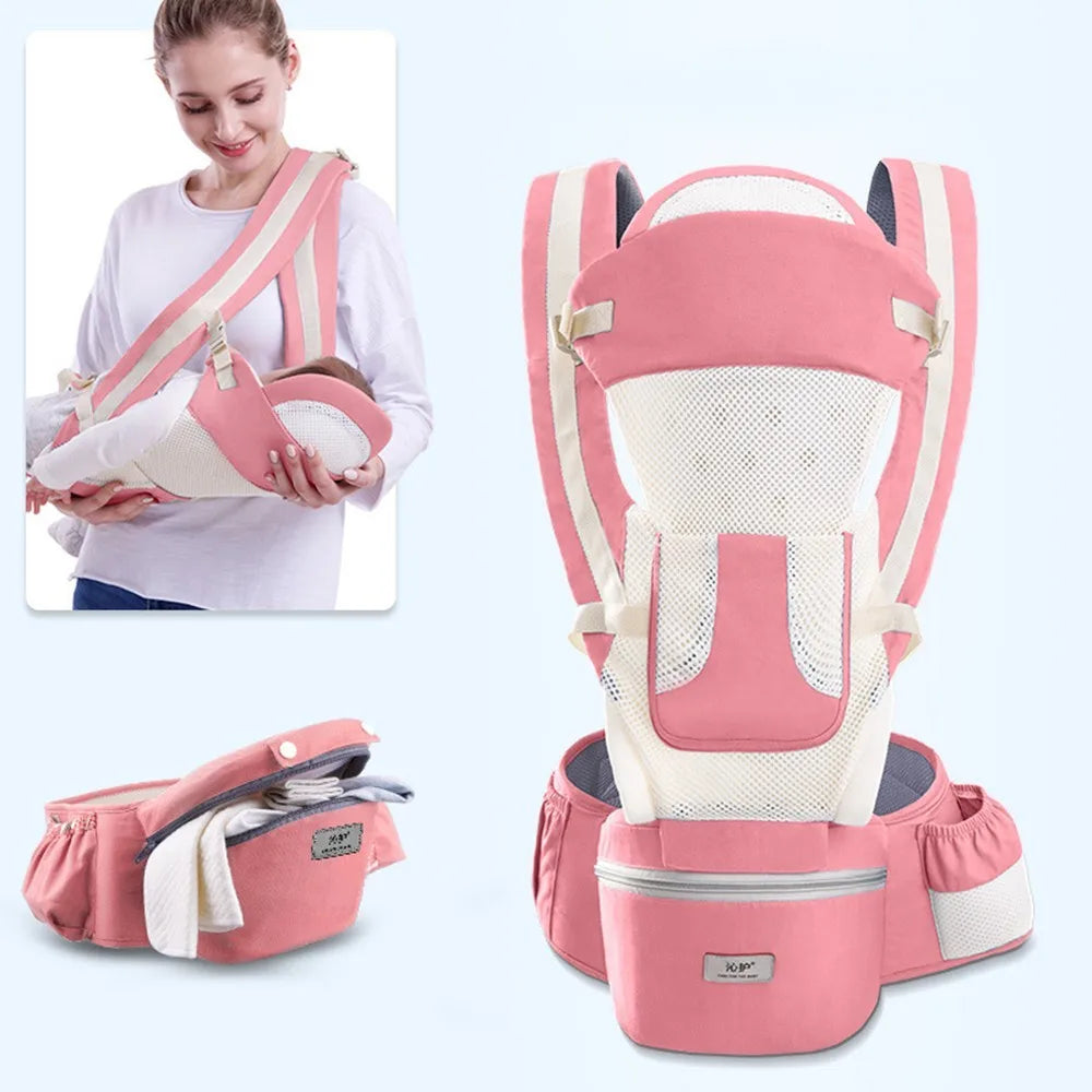 Ergonomic Baby Carrier with Hip Seat – Infant to Toddler Backpack