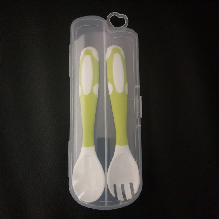 Baby Fruit Scraping Mud Spoon Feeding Spoon Soft Silicone Spoon Baby Easy To Eat Fruit Spoon Mother And Baby Supplies