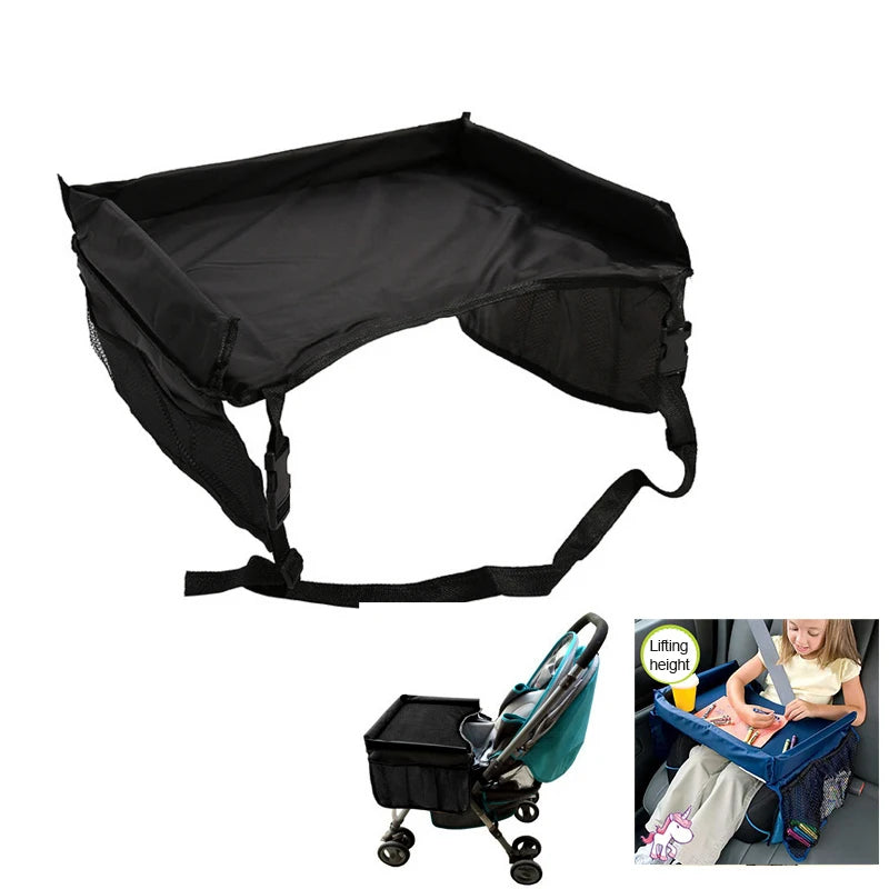 Car Seat Travel Tray for Toddlers – Snack & Activity Table for On-the-Go Play