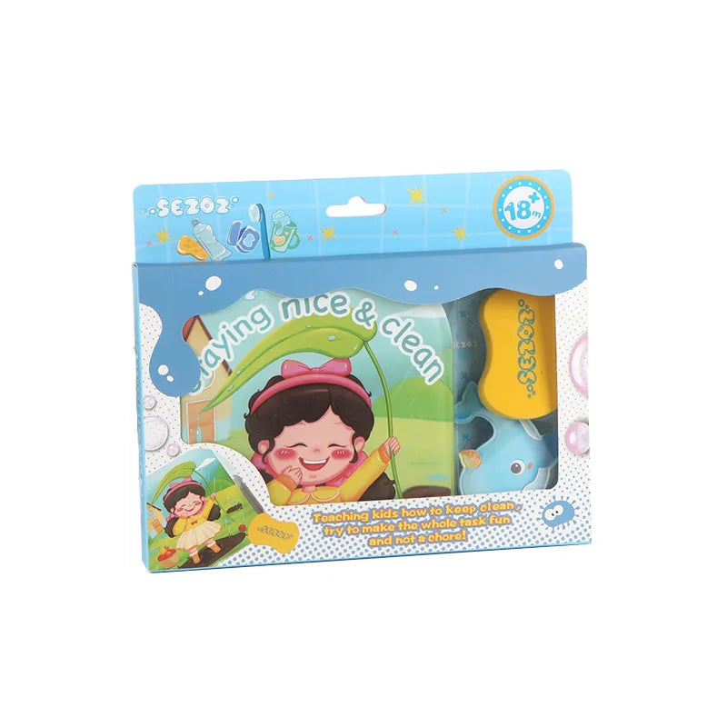 Baby Bath Books Swimming Bathroom Toys Water Painting Coloring Magic Picture Books Early Educational Toys For Kids Quiet Books
