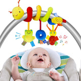 Baby Spiral Stroller Toy – Infant Sensory Hanging Activity Toy