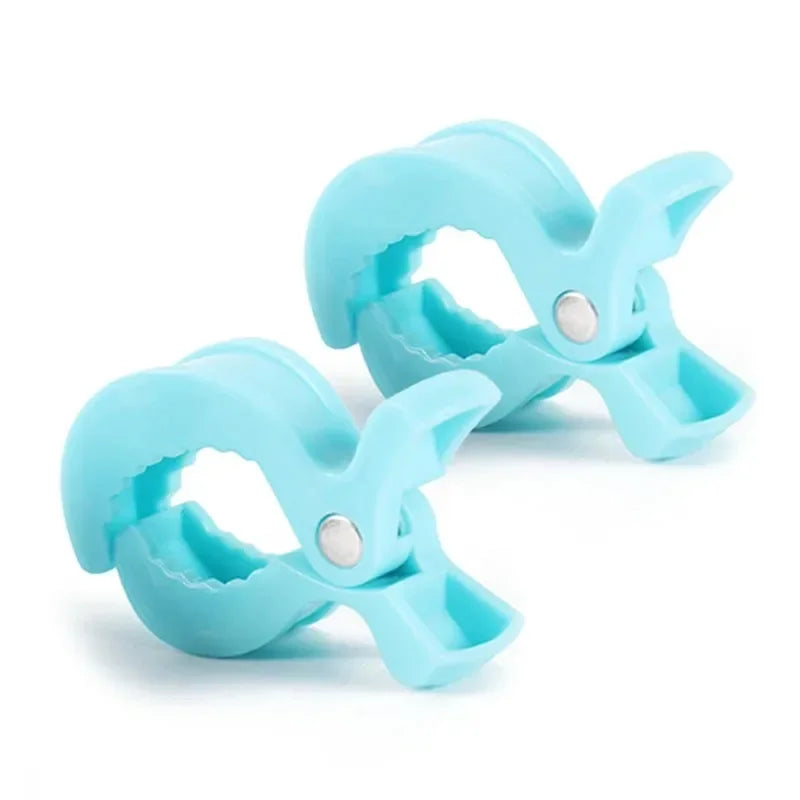 2/4PCS Baby Stroller Clamp Alligator Clip Pram Peg Portable Stroller Hook Baby Car Seat Clips Toddler Baby Stroller Accessories