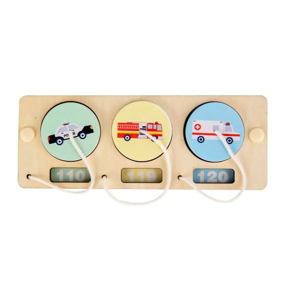 Montessori Busy Board – Sensory Activity Toy for Toddlers