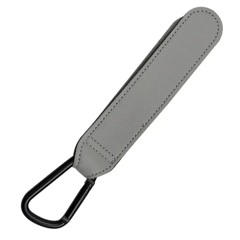 Stroller Hooks Baby Diaper Bag Hook Stroller Organize PU Leather Adjustable Pram Multi-function Hook Strong Bearing High Quality