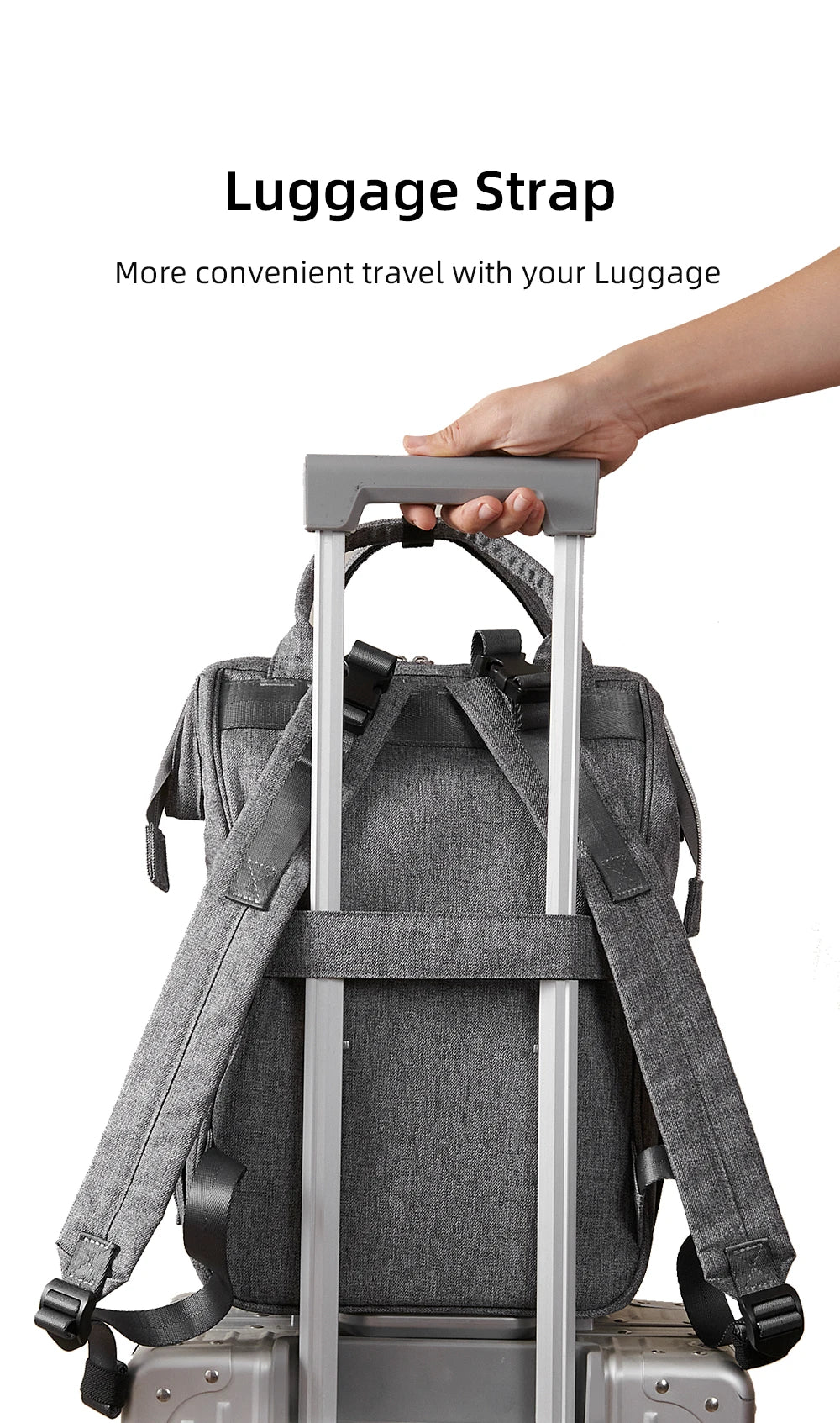 Nappy Backpack Bag Mummy Large Capacity Bag Multi-function Waterproof Outdoor Travel Diaper Bags