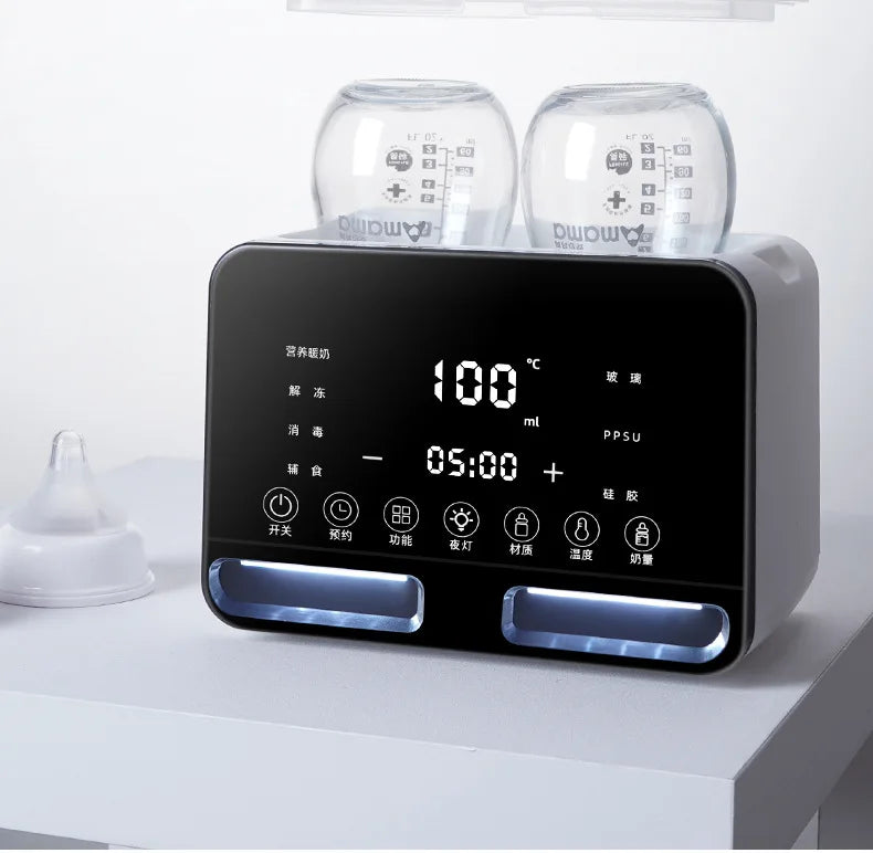 TINSOL Smart Milk Warmer Baby Bottle Thermos Multi-functional Quick Baby Products Breastmilk Warmer Bottle Sterilizer