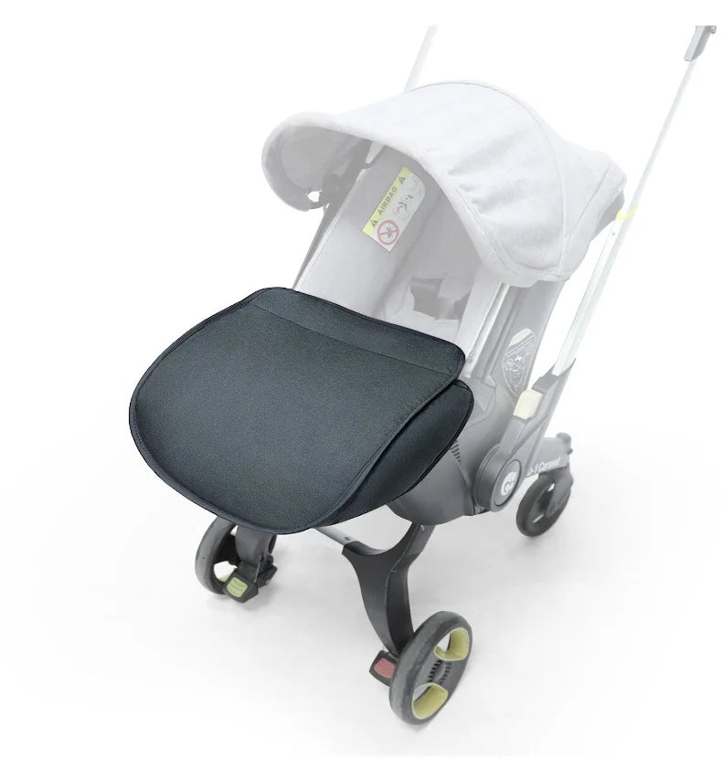 Mommy storage bag for doona Stroller accessories  portable diaper bag compatible with stroller black waterproof storage bag