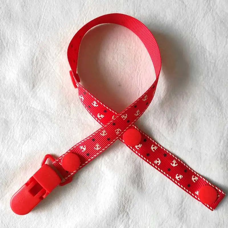 Baby Pacifier Clip Chain For Soothers Ribbon Chupetas Funny Dummy Holder Leash Strap Infant Nipple Accessories