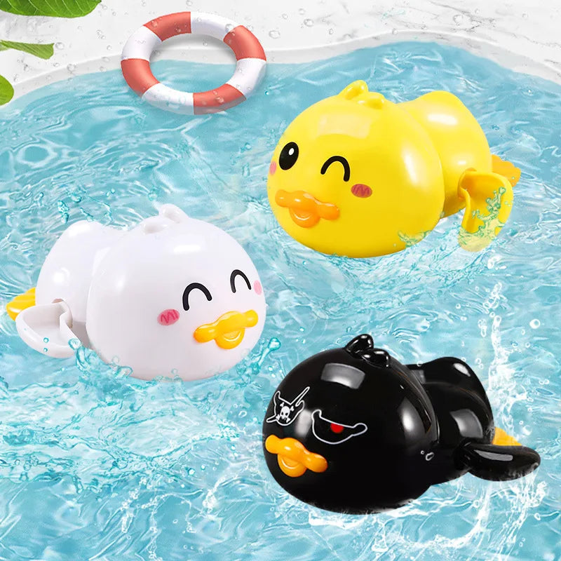 Baby Bathing Toy Kids Cute Duck Penguin Egg Water Spray Sprinkler Bathroom Sprinkling Shower Swimming Water Toys For Kids Gift