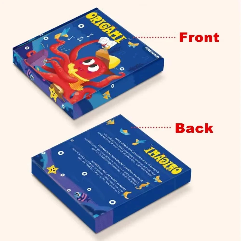 Baby Craft Toys Cartoon Animal Origami Paper Cutting Book Kids Paper Cut Puzzle Early Learning Educational Toys Gifts