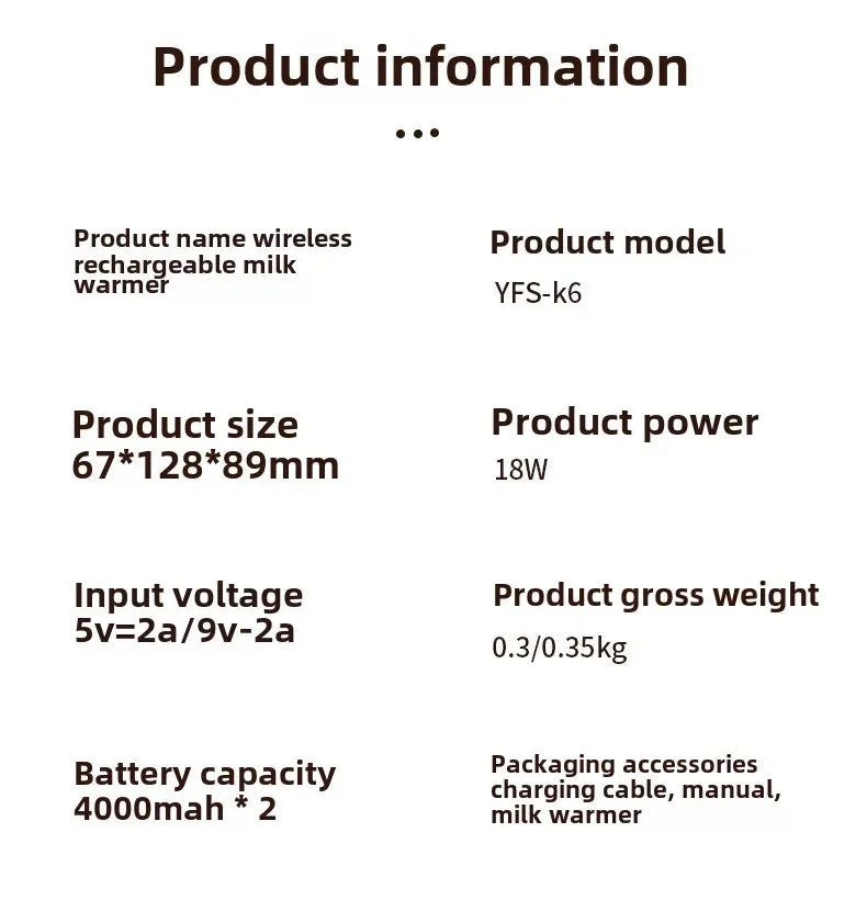 Multifunctional USB Baby Bottle Warmer with Smart Temperature Control Screen High Capacity Feeding Bottle Warmer for Newborns
