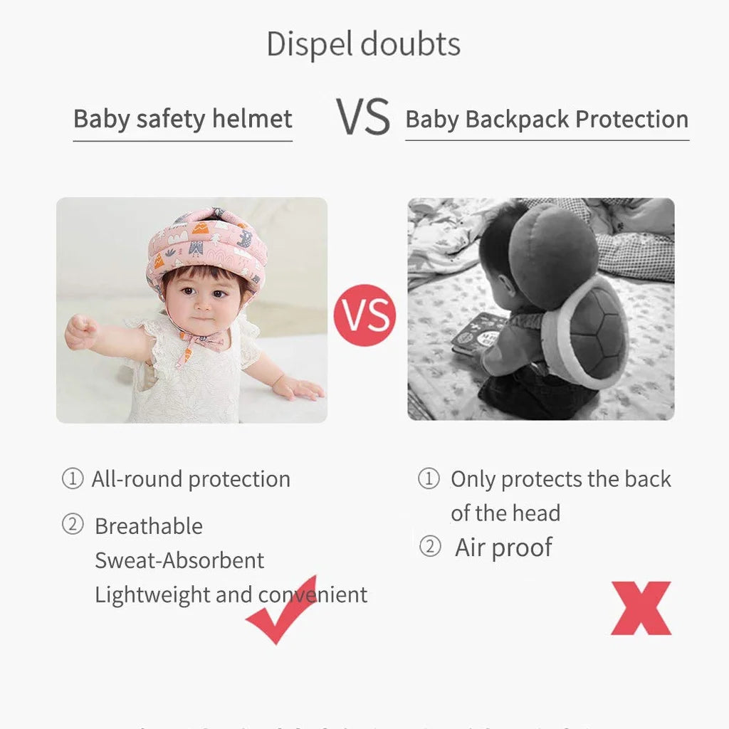Head Protection Headgear Toddler Anti-fall Pad Children Learn To Walk Crash Cap Baby Safety Helmet
