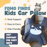 Kids Car Seat Belt Pillow Travel Neck Support