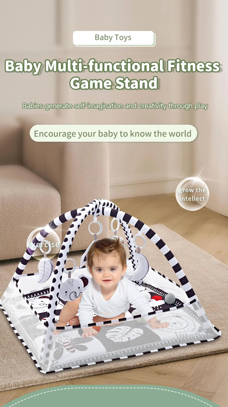 Baby Activity Gym Play Mat for Tummy Time | Infant Development Toy