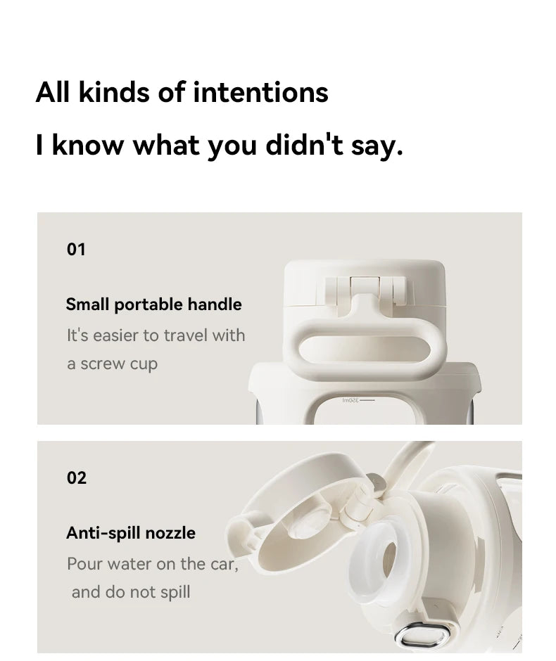 18000/10000mAh High-Power Constant Temperature Cup Quick Hot Water And Milk Heating Portable Baby Bottle Warmer