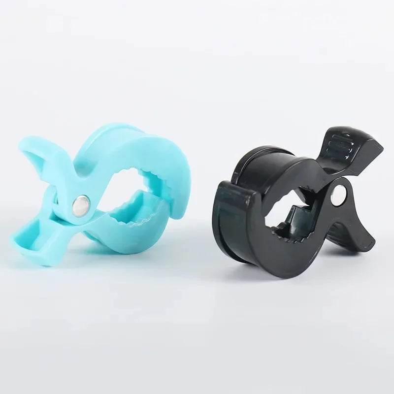 2/4PCS Baby Stroller Clamp Alligator Clip Pram Peg Portable Stroller Hook Baby Car Seat Clips Toddler Baby Stroller Accessories