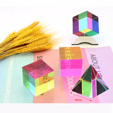 CMY Color Prism Cube | Optical STEM Learning Toy for Kids