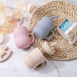 1pcs Baby Silicone Straw Cup BPA Free Portable Storage Snack Container Feeding Cup Kids Leakproof Learning Drink Cup