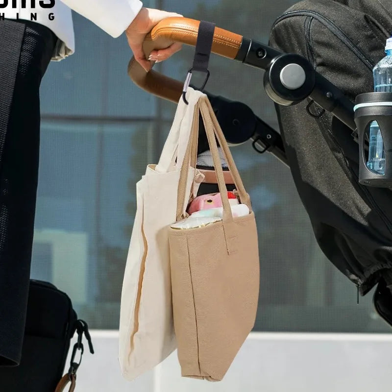 Baby Stroller Accessories Shopping Cart Hooks Multifunctional Baby Stroller Hook Outdoor Clothes Rack Metal Convenient Hook