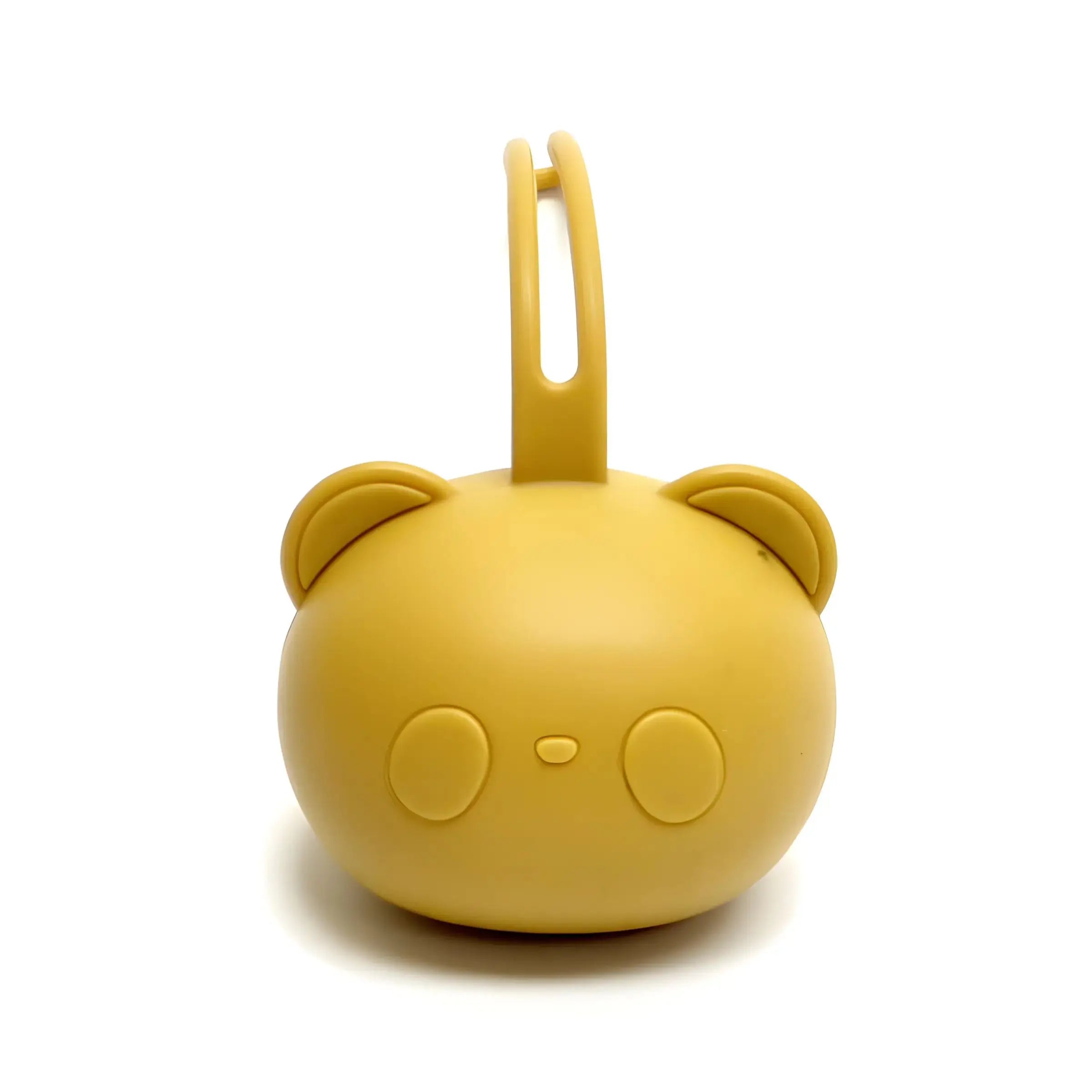 Bear Pacifier Bag Baby Soother Silicone Dust Organiser Bag Portable Baby Pacifier Chain Bag