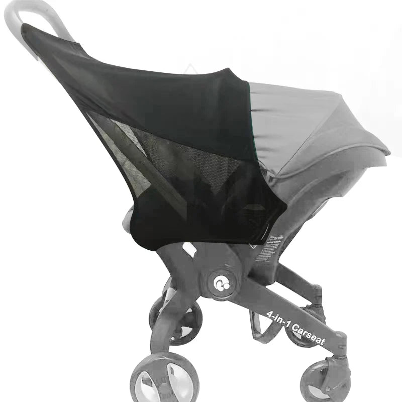 Mommy storage bag for doona Stroller accessories  portable diaper bag compatible with stroller black waterproof storage bag