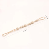 Mother and Baby Essential Silicone Pacifier Chain, 1/4 Pack Cute Bear Toy Strap for Crib, Car Seat, Baby Travel Essentials