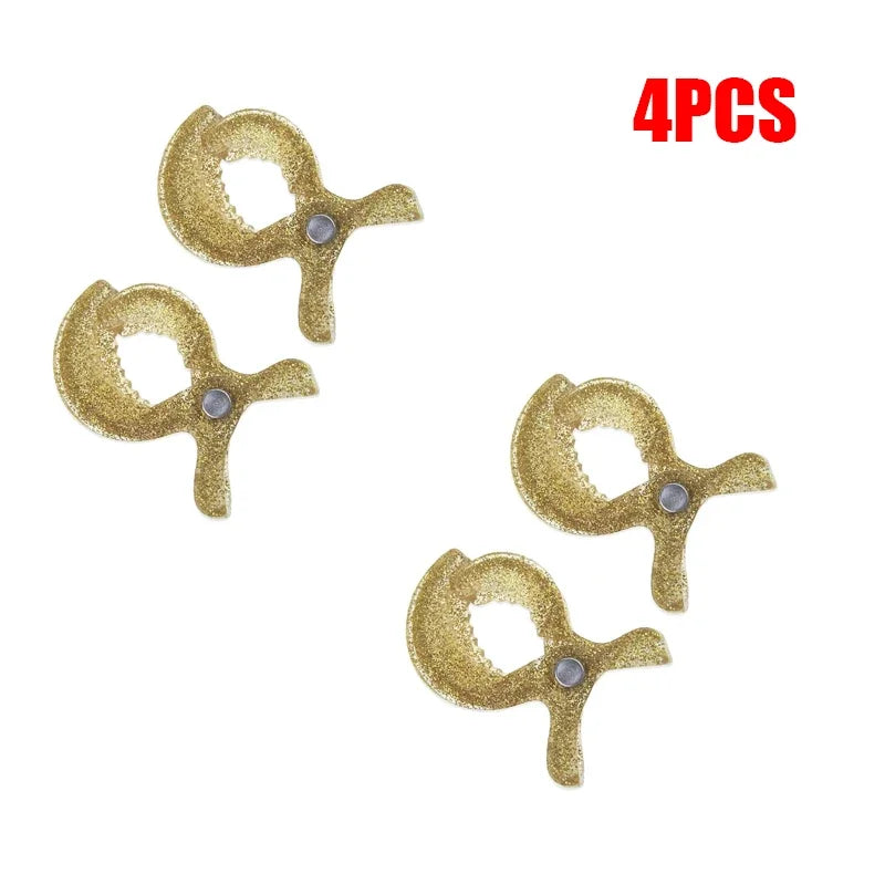 2/4PCS Baby Stroller Clamp Alligator Clip Pram Peg Portable Stroller Hook Baby Car Seat Clips Toddler Baby Stroller Accessories