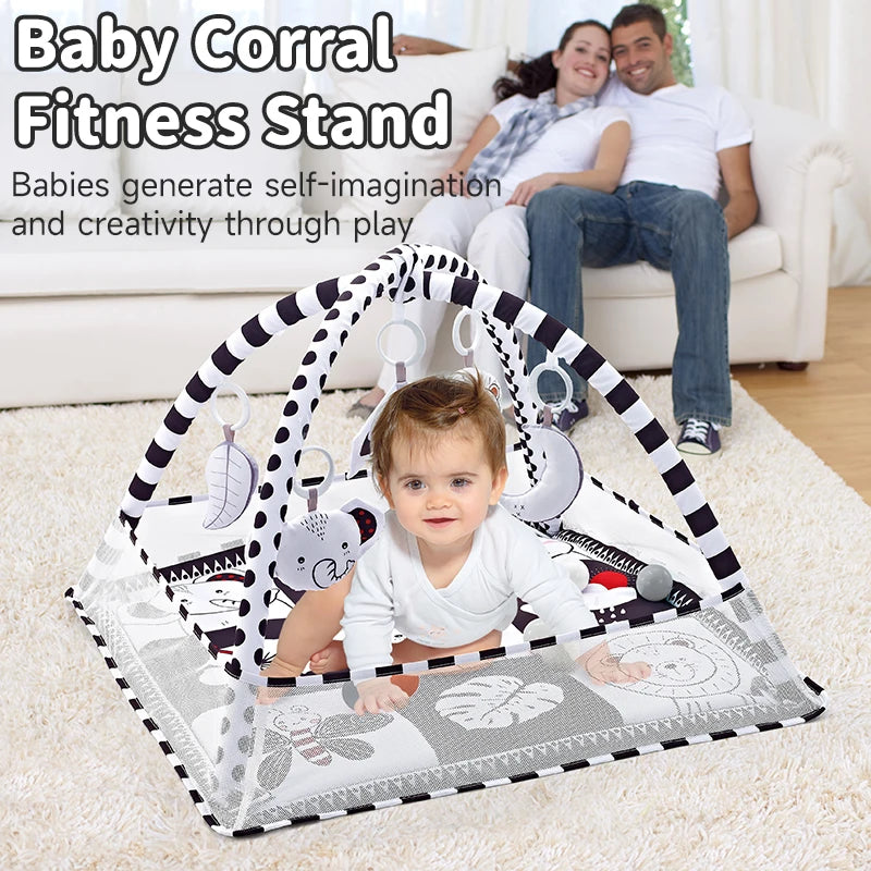 Baby Activity Gym Play Mat for Tummy Time | Infant Development Toy