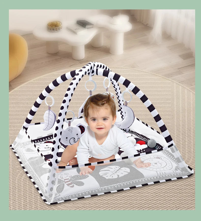 Baby Activity Gym Play Mat for Tummy Time | Infant Development Toy
