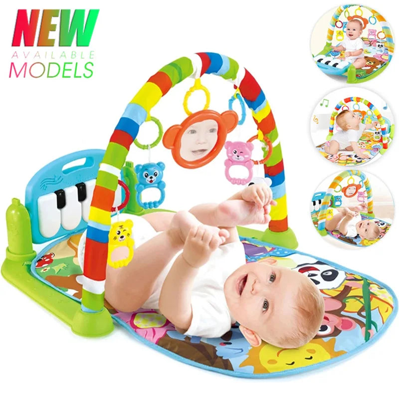 Baby Piano Play Mat & Activity Gym – Kick & Play Tummy Time Toy