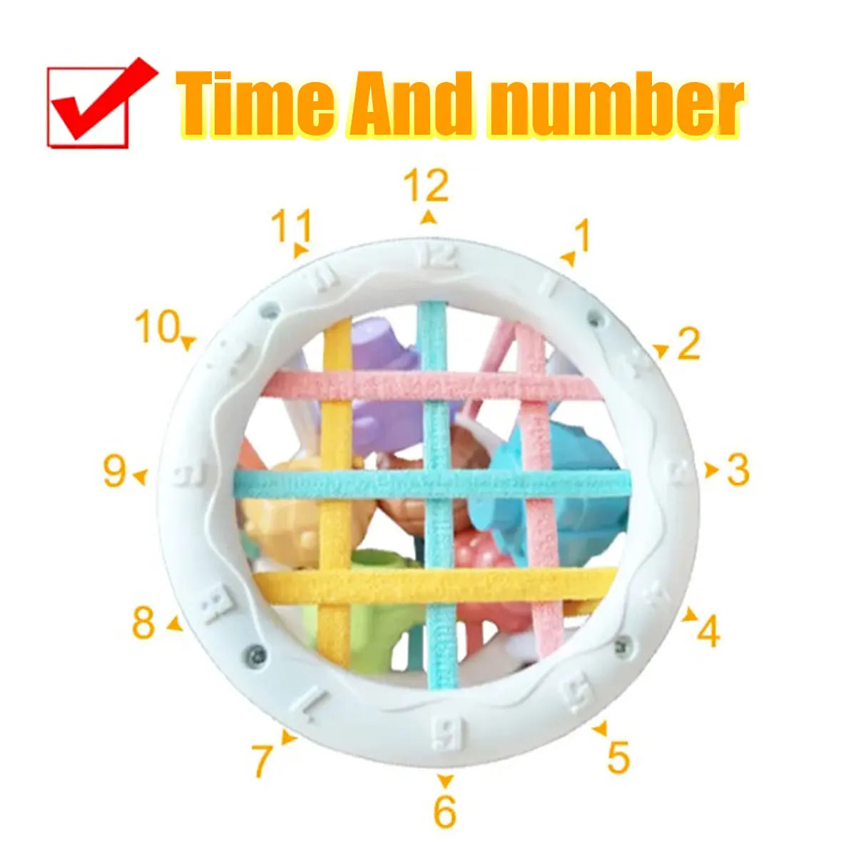 Montessori Shape Sorting Blocks – Sensory Learning Toy for Babies