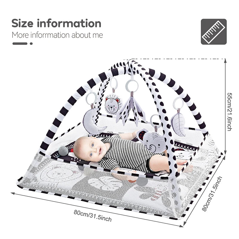 Baby Activity Gym Play Mat for Tummy Time | Infant Development Toy