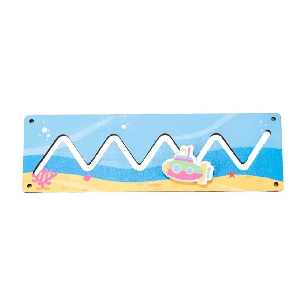 Montessori Busy Board – Sensory Activity Toy for Toddlers