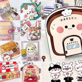 Paper Waffle Quiet Book Colorful Fried Chicken Cartoon Busy Book Convenience Store Handmade Toy Snack Bar Sticker Game
