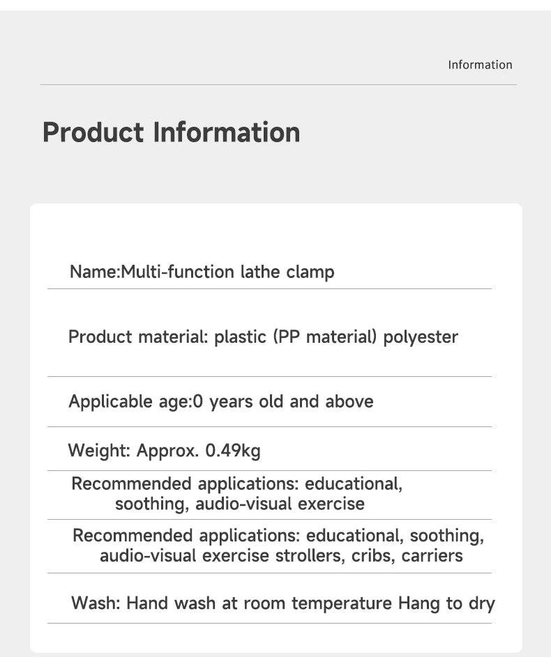 Children Activity Arch Toys Sensory Development Fine Motor Skills Toys Collapsible Hanging Mobile Toys Baby Car Seat Toys Gift