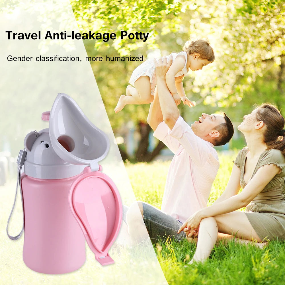 Toddler Travel Potty – Emergency Car Toilet for Road Trips, Flights & Outdoor Use (No More Accidents)
