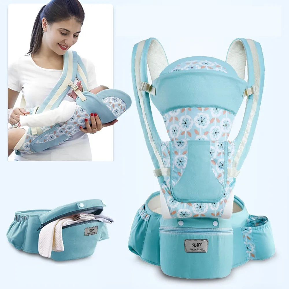 Ergonomic Baby Carrier with Hip Seat – Infant to Toddler Backpack