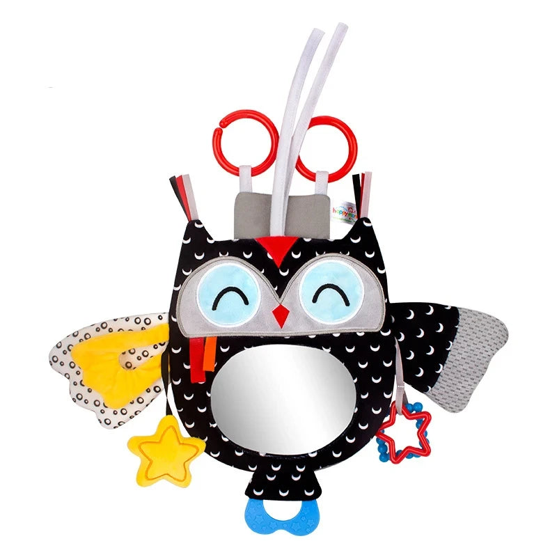 Baby Car Seat Mirror Infant Car Back Seat Rear View Mirror Kids Monitor Adjustable Education Sensory Toys for Children Travel