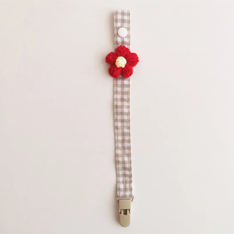 Baby Pacifier Clip Chain Cute Cartoon Bear Soother Pacifier Rope Clips Infant Feeding Strap Nipple Holder Babies Accessories