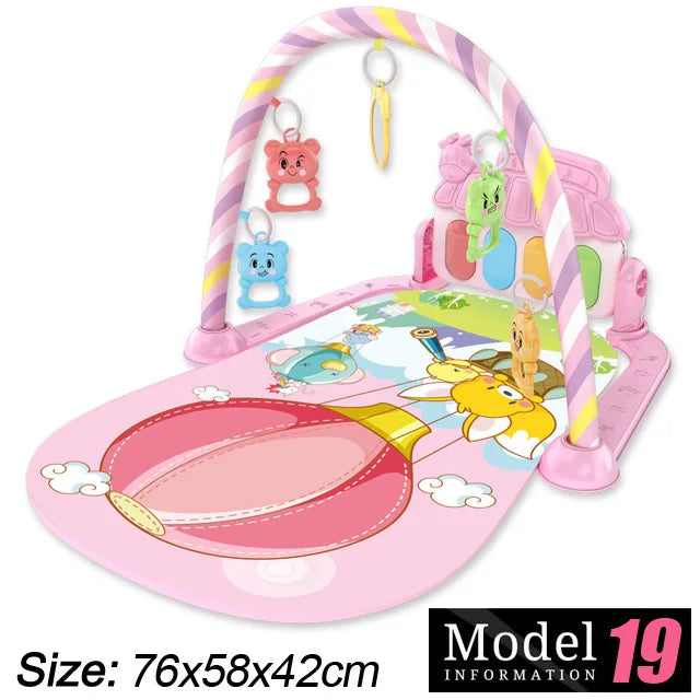 Baby Piano Play Mat & Activity Gym – Kick & Play Tummy Time Toy