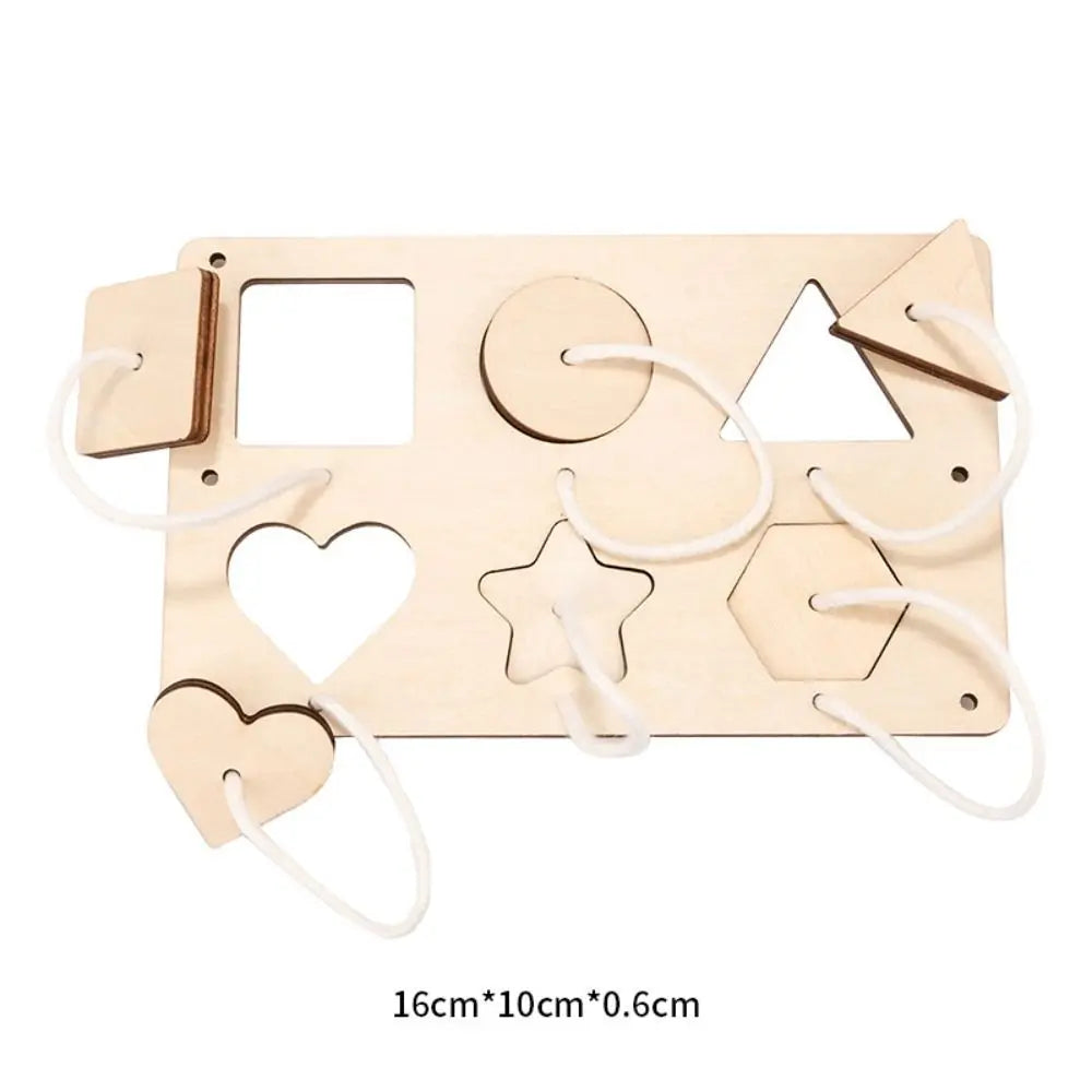 Montessori Busy Board – Sensory Activity Toy for Toddlers