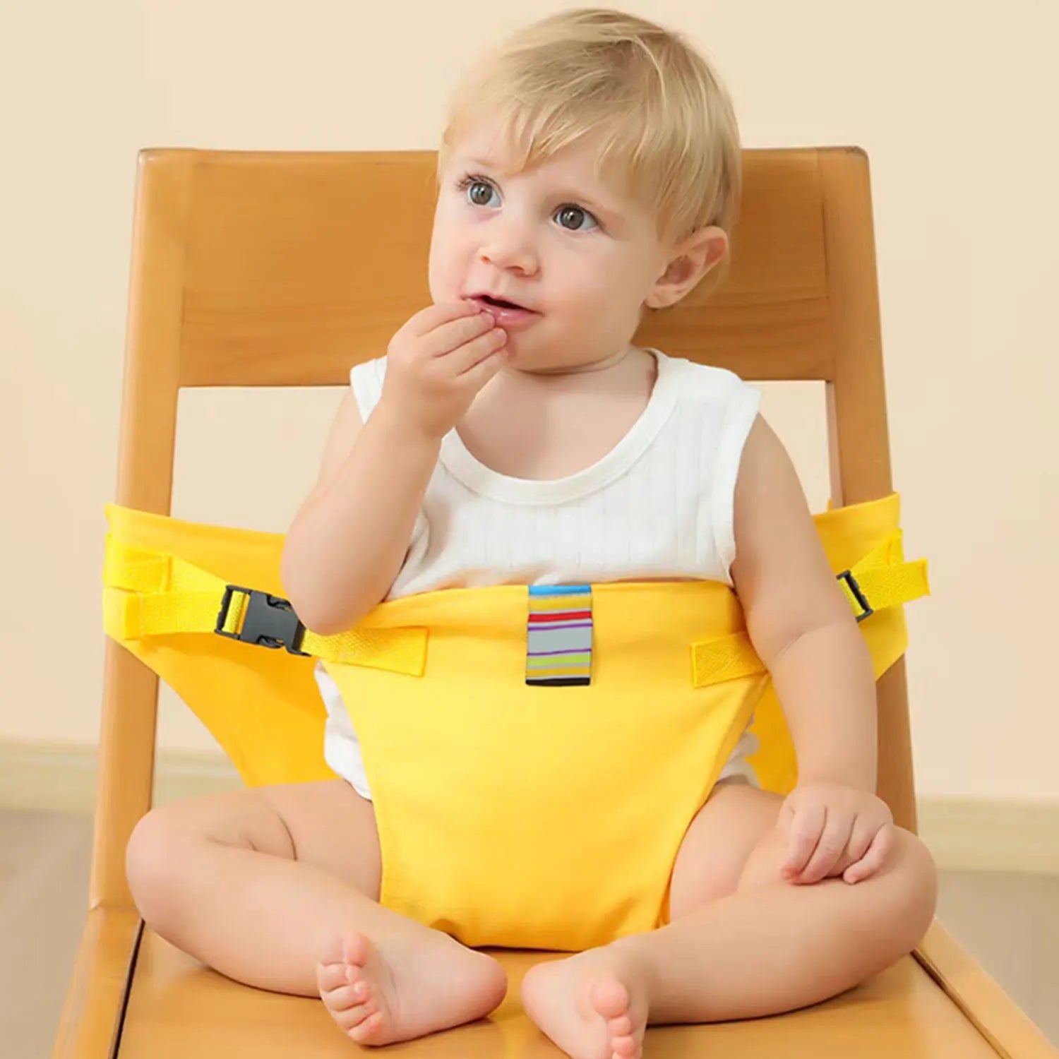 Portable Baby Seat Harness – Travel Feeding Solution for Safe & Secure Seating