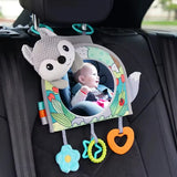 Baby Car Seat Mirror Infant Car Back Seat Rear View Mirror Kids Monitor Adjustable Education Sensory Toys for Children Travel