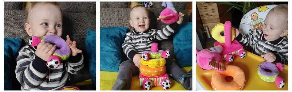 6 In 1 Activity Cube For Babies And Toddlers With Music And Light - Montessori Shape Sorter Learning Toy 1-3 Car Seat Travel Toy